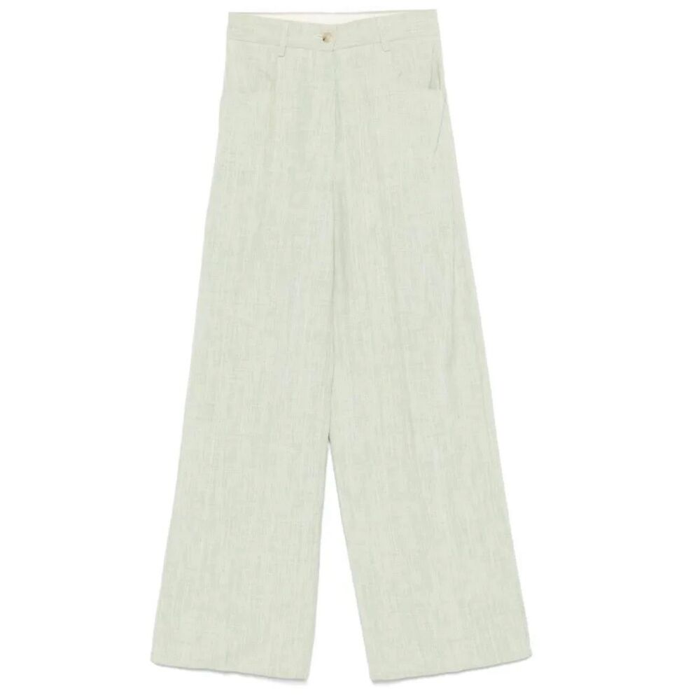 Forte Forte Slub Trouser in Apple Green NWT Size 0/ US 2
